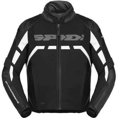 Veste moto Spidi Rapid noir/blanc - Veste de moto - Publicité Veste moto Spidi Rapid noir/blanc - Veste de moto - Publicité