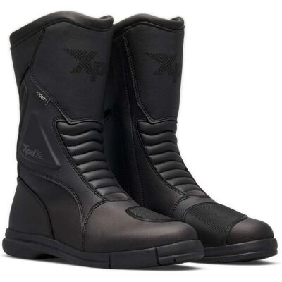 Bottes de moto XPD X-VENTURE H2OUT imperméables - Publicité Bottes de moto XPD X-VENTURE H2OUT imperméables - Publicité