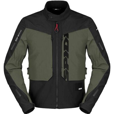 Veste Moto Tissu Militaire Spidi TERRAN - Protège-Ce Certifié - Publicité Veste Moto Tissu Militaire Spidi TERRAN - Protège-Ce Certifié - Publicité