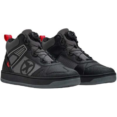 XPD Moto Fast - Scarpe da moto - Nero/grigio XPD Moto Fast - Scarpe da moto - Nero/grigio