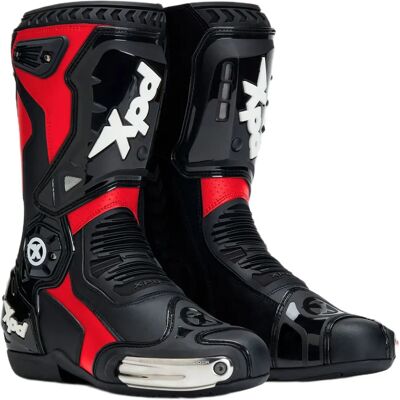 XPD XP6-S Nero Rosso Bottes de Moto - Bottes de Moto - Publicité XPD XP6-S Nero Rosso Bottes de Moto - Bottes de Moto - Publicité