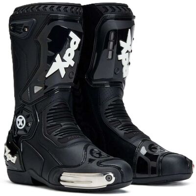 Stivali Moto XPD XP6-S - Corsa, Nero, Taglia 40 Stivali Moto XPD XP6-S - Corsa, Nero, Taglia 40