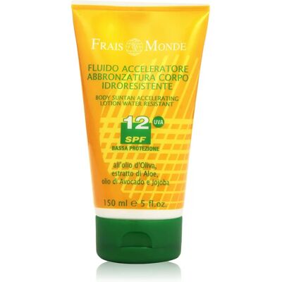 Crema solar SPF 12 - Acelerador de bronceado corporal - Frais Monde Crema solar SPF 12 - Acelerador de bronceado corporal - Frais Monde