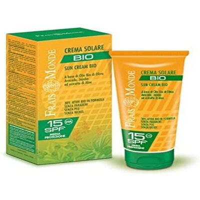 Frais Monde Crema Solare Bio SPF15 - Crema Solare Frais Monde Crema Solare Bio SPF15 - Crema Solare