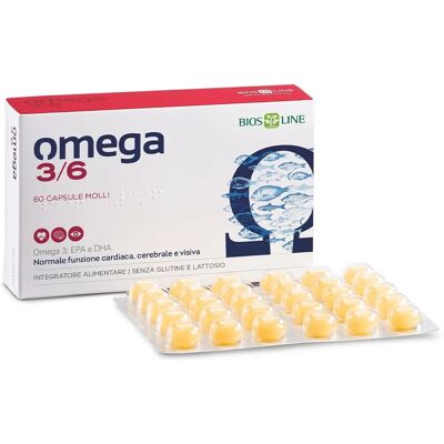 Bios Line Omega 3/6 - Suplemento alimenticio Bios Line Omega 3/6 - Suplemento alimenticio