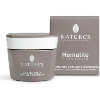 Crema Facial de Hematite de Bios Line - Antiedad y After Shave - 50ml Crema Facial de Hematite de Bios Line - Antiedad y After Shave - 50ml