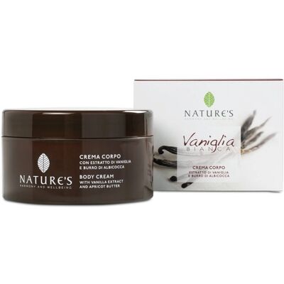 Crema Corporal de Vainilla Blanca 200 ml - Cuidado Corporal Crema Corporal de Vainilla Blanca 200 ml - Cuidado Corporal