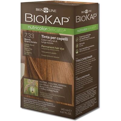 Biokap Nutricolor Tinte Delicada Pelo Trigo Dorado - Coloración de cabello Biokap Nutricolor Tinte Delicada Pelo Trigo Dorado - Coloración de cabello