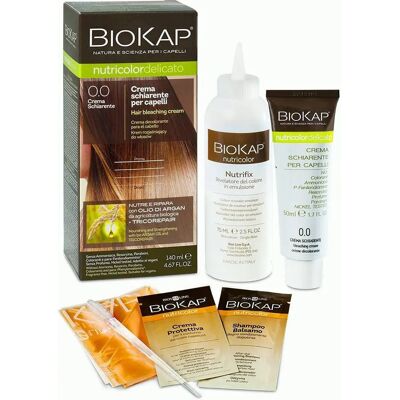 Biokap Nutricolor 0.0 Bleaching Cream - Sanfte Haarbleiche - Natürlich & Schonend Biokap Nutricolor 0.0 Bleaching Cream - Sanfte Haarbleiche - Natürlich & Schonend