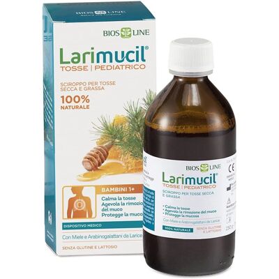 Bios Line Larimucil Sciroppo Pediatrico - Protegge le Vie Respiratorie - 175ml Bios Line Larimucil Sciroppo Pediatrico - Protegge le Vie Respiratorie - 175ml