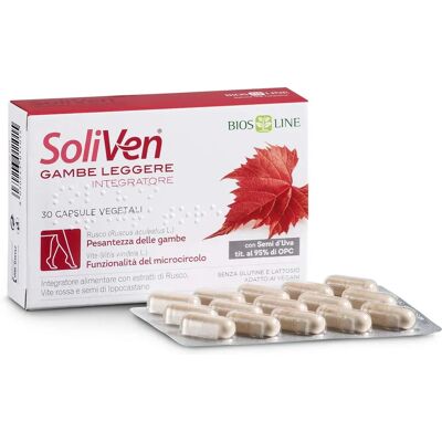 BiosLine SoliVen Gambe Leggere - Integratore per microcircolazione BiosLine SoliVen Gambe Leggere - Integratore per microcircolazione