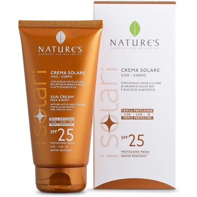 Crema Solar SPF25 de Nature's - Hidratante, Protege, Piel sensible Crema Solar SPF25 de Nature's - Hidratante, Protege, Piel sensible