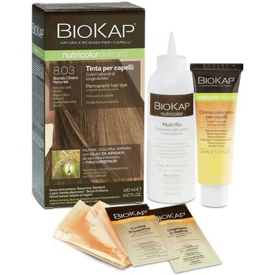 Biokap Haartönung Zart 8.03 Natürlich Hellblond - Haarfarbe Biokap Haartönung Zart 8.03 Natürlich Hellblond - Haarfarbe