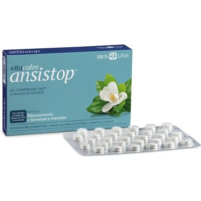 BiosLine VitaCalm Ansistop 60 Comprimidos - Suplemento para la Ansiedad BiosLine VitaCalm Ansistop 60 Comprimidos - Suplemento para la Ansiedad