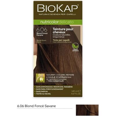 Coloration Biokap Delicato N° 6,06 - Coloration pour cheveux - Publicité Coloration Biokap Delicato N° 6,06 - Coloration pour cheveux - Publicité