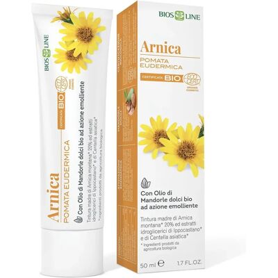 Bios Line Spa Arnica Pomata Eudermica Bio 50ml - Sollievo Muscoli & Contusioni Bios Line Spa Arnica Pomata Eudermica Bio 50ml - Sollievo Muscoli & Contusioni