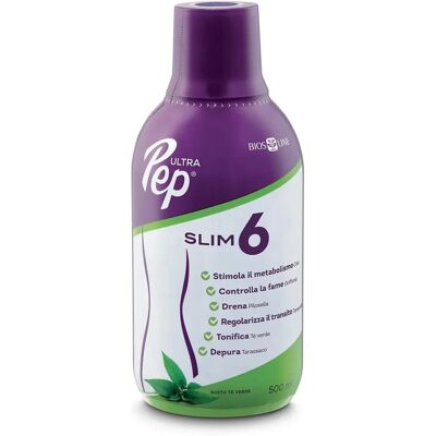 Biosline Ultra Pep Slim 6 Té Verde - Complemento alimenticio para control de peso Biosline Ultra Pep Slim 6 Té Verde - Complemento alimenticio para control de peso