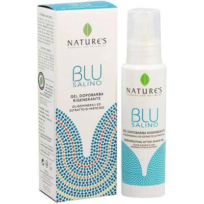 Gel Dopobarba Salino Nature's Blu - Gel Dopobarba Gel Dopobarba Salino Nature's Blu - Gel Dopobarba