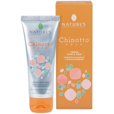 Natures Chinotto Rosa Crema Manos y Pies - Hidratante y Nutritiva Natures Chinotto Rosa Crema Manos y Pies - Hidratante y Nutritiva
