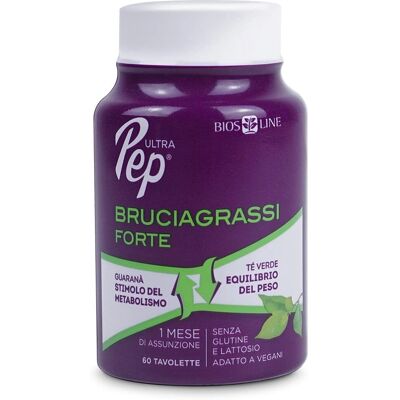 Bios Line Ultra Pep Bruciagrassi Forte - 60 Compresse - Integratore per il controllo del peso Bios Line Ultra Pep Bruciagrassi Forte - 60 Compresse - Integratore per il controllo del peso