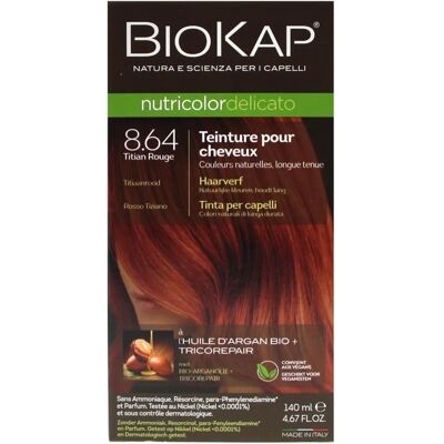 Biokap Nutricolor Delicato - Tinte Rojo 8.64 - 140ml Biokap Nutricolor Delicato - Tinte Rojo 8.64 - 140ml