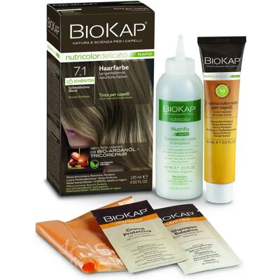 BioKap Swedish Blond 7.1 Hair Dye - Permanent Hair Colour BioKap Swedish Blond 7.1 Hair Dye - Permanent Hair Colour