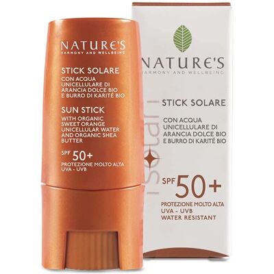 Bios Line Nature's SPF 50+ Stick Solare - Pelle Sensibile - 9ml Bios Line Nature's SPF 50+ Stick Solare - Pelle Sensibile - 9ml