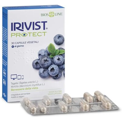 BiosLine Irivist Protect - Complemento para ojos - 30 Cápsulas vegetales BiosLine Irivist Protect - Complemento para ojos - 30 Cápsulas vegetales