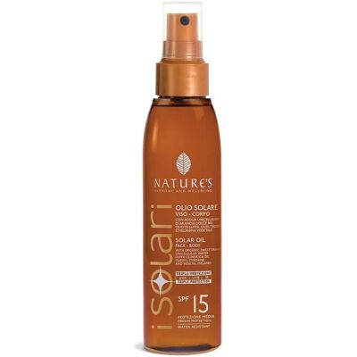Olio Solare Nature's di Bios Line SPF15 - Protezione Solare Olio Solare Nature's di Bios Line SPF15 - Protezione Solare