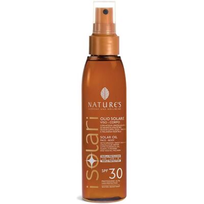Olio Solare SPF 30 di Biosline - Naturale, Resistente all'Acqua, Assorbimento Rapido Olio Solare SPF 30 di Biosline - Naturale, Resistente all'Acqua, Assorbimento Rapido