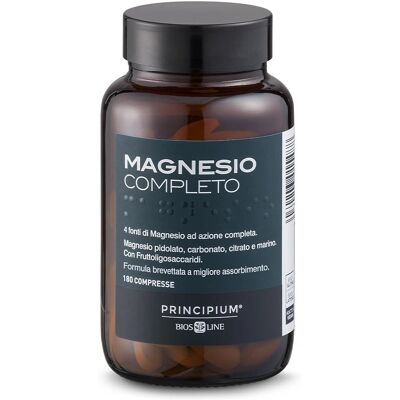 Bios Line Principium Magnesio Completo - 180 Compresse - Integratore contro la Stanchezza Bios Line Principium Magnesio Completo - 180 Compresse - Integratore contro la Stanchezza