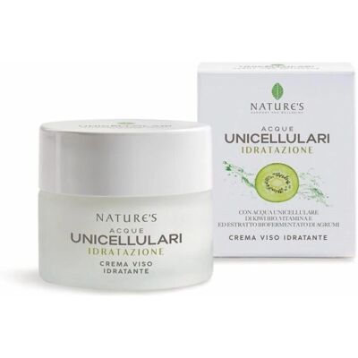 Crema Viso Idratante con Acqua di Kiwi Bio - Vegan Crema Viso Idratante con Acqua di Kiwi Bio - Vegan