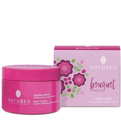 BIOS LINE NATURE'S BOUQUET Fragola Crema Corpo - Crema corpo BIOS LINE NATURE'S BOUQUET Fragola Crema Corpo - Crema corpo