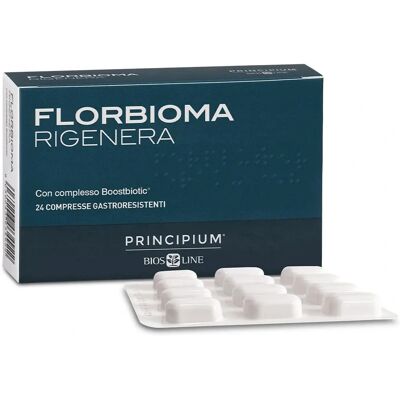 Bios Line - Principium Florbioma Rigenera - 24 Compresse Vegetariane - Supporto Digestivo Bios Line - Principium Florbioma Rigenera - 24 Compresse Vegetariane - Supporto Digestivo