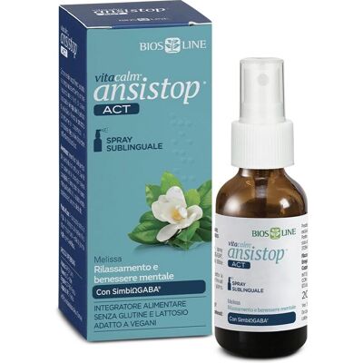 Bios Line Vitacalm Ansistop Act - Spray Sublinguale Antistress Bios Line Vitacalm Ansistop Act - Spray Sublinguale Antistress