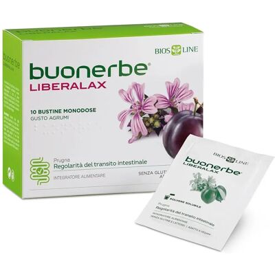 Bios Line Buonerbe Liberalax 10 Bustine - Integratore alimentare Bios Line Buonerbe Liberalax 10 Bustine - Integratore alimentare