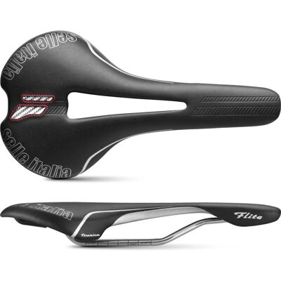 Selle Italia L2 Titán kerékpárnyereg - Fekete - 145×275mm Selle Italia L2 Titán kerékpárnyereg - Fekete - 145×275mm
