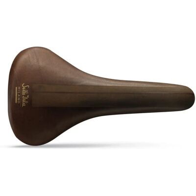 Selle Italia Turbo Bullitt Sella - Marrone Larga - Tipo Heritage Selle Italia Turbo Bullitt Sella - Marrone Larga - Tipo Heritage