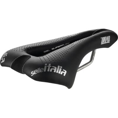 Selle Italia Diva Gel Ti316 Superflow Kerékpárnyereg - Fekete - S3 - 135mm Széles Selle Italia Diva Gel Ti316 Superflow Kerékpárnyereg - Fekete - S3 - 135mm Széles
