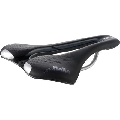 Selle Italia SLR Boost Gravel Nyereg - Fekete TI 316 Sín Selle Italia SLR Boost Gravel Nyereg - Fekete TI 316 Sín