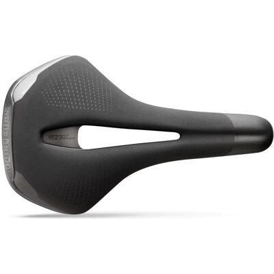 Selle Italia ST5 Flow Selle de Vélo - Noir - Largeur 165mm - Sportouring Selle Italia ST5 Flow Selle de Vélo - Noir - Largeur 165mm - Sportouring