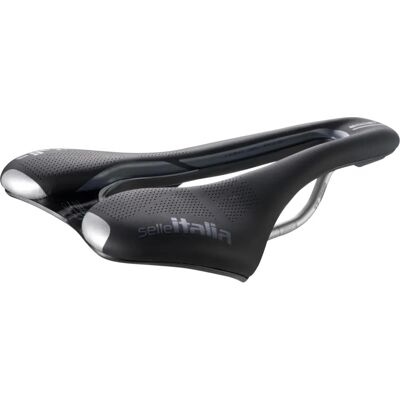Selle Italia SLR Boost Gravel TI 316 Superflow nyereg - Fekete Selle Italia SLR Boost Gravel TI 316 Superflow nyereg - Fekete