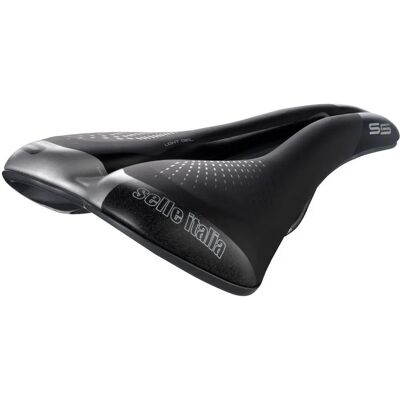 Selle Italia S5 Lady Superflow Fiets Zadel - Zwart Selle Italia S5 Lady Superflow Fiets Zadel - Zwart