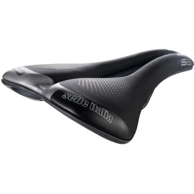 Selle Italia Max S5 Superflow Bike Saddle - Black - Road, Touring, Commuting Selle Italia Max S5 Superflow Bike Saddle - Black - Road, Touring, Commuting