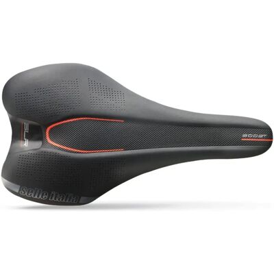Selle Italia L1 Selle de vélo de route en carbone - Noir - Performance - Publicité Selle Italia L1 Selle de vélo de route en carbone - Noir - Performance - Publicité