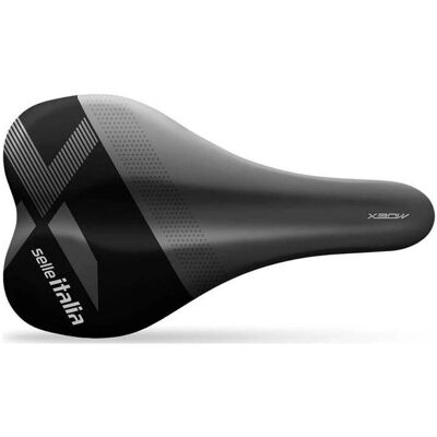 Selle Italia X-Bow Selle - 155x255mm Nero Soft Tek TI 316 - Selle - Publicité Selle Italia X-Bow Selle - 155x255mm Nero Soft Tek TI 316 - Selle - Publicité