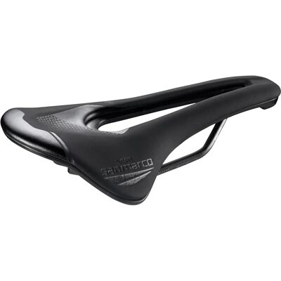 Selle San Marco Shortfit 2.0 Racing Saddle - Black/Black - Wide - Bike Saddle Selle San Marco Shortfit 2.0 Racing Saddle - Black/Black - Wide - Bike Saddle