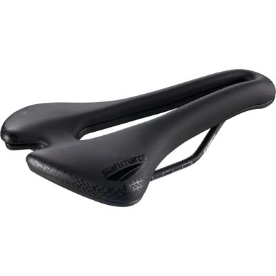 Selle San Marco Aspide Court Confort Dynamique Selle - Noir - Route Selle San Marco Aspide Court Confort Dynamique Selle - Noir - Route