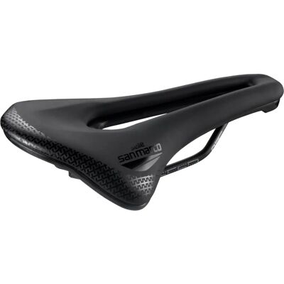 Selle San Marco Shortfit 2.0 Confort Selle de Vélo - Noir / Large L3 Selle San Marco Shortfit 2.0 Confort Selle de Vélo - Noir / Large L3
