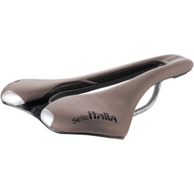 Selle Italia Flite Boost Gravel TI 316 Selle de vélo Superflow - Publicité Selle Italia Flite Boost Gravel TI 316 Selle de vélo Superflow - Publicité